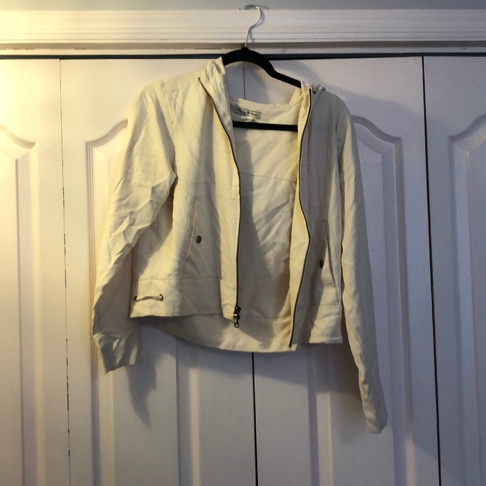 beige jacket